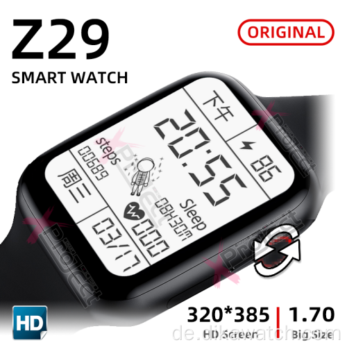 Z29 Smartwatch Fitness Armband Bluetooth Anruf Anime Zifferblätter